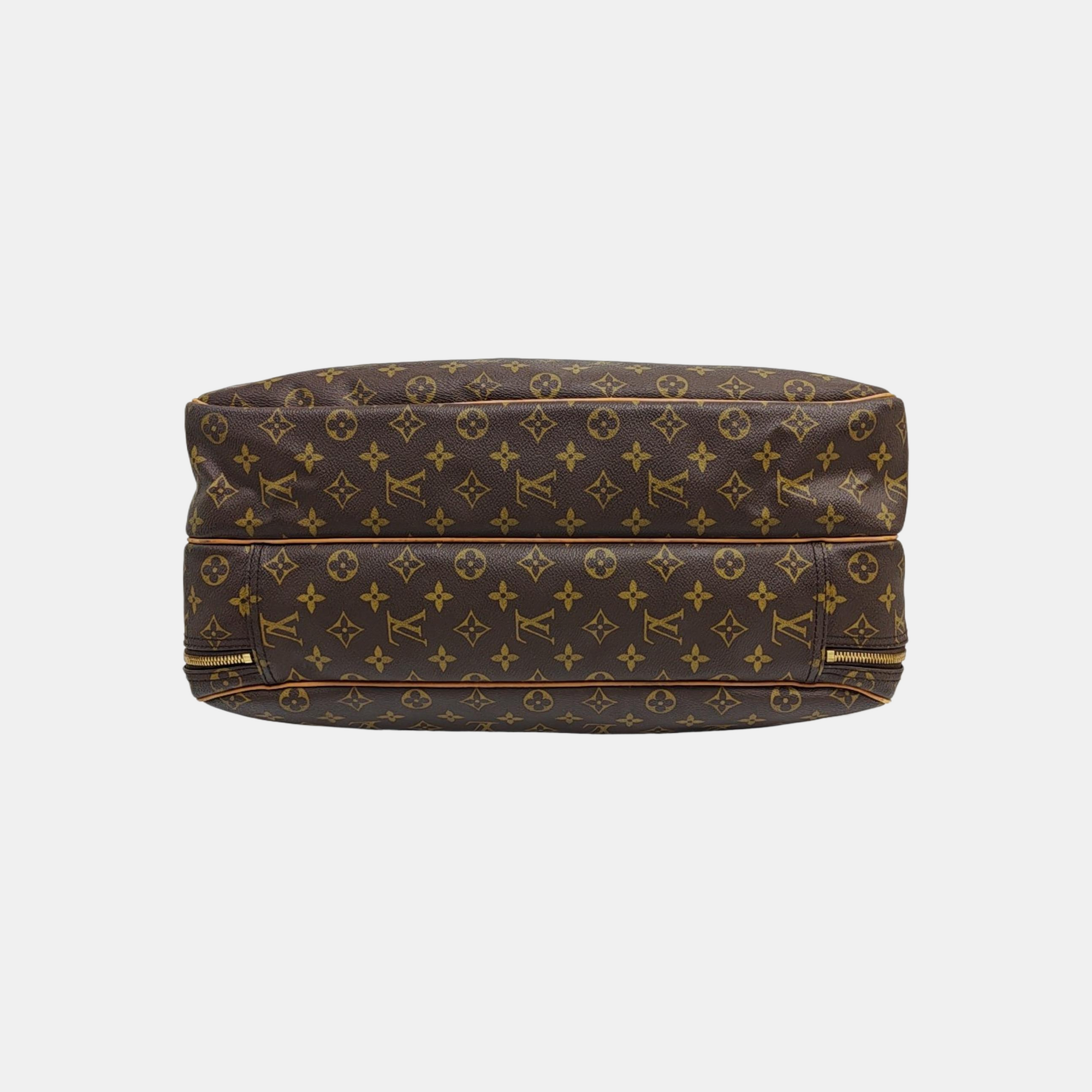 ALIZÉ Monogram Coated Canvas Brown