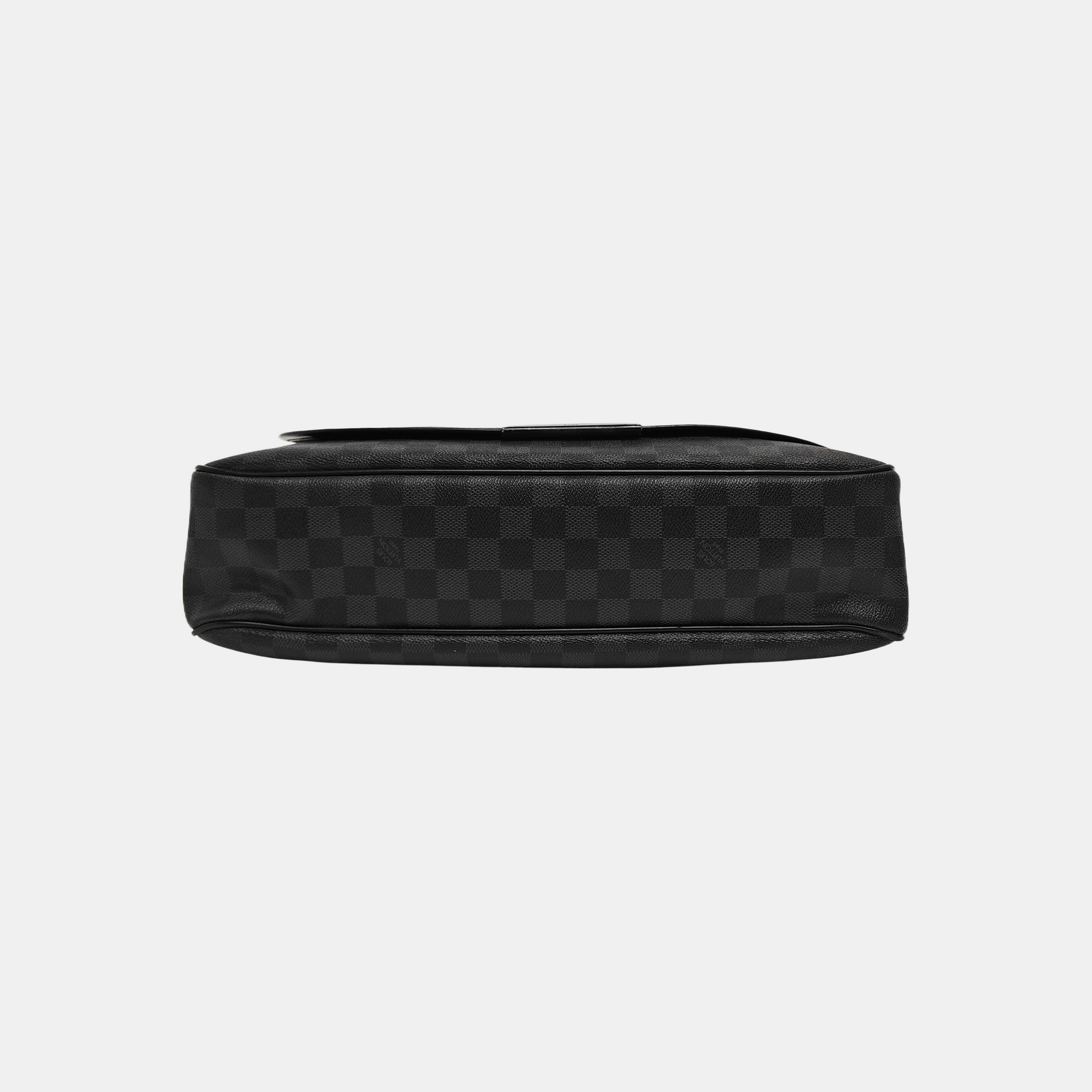 DANIEL MM Damier Graphite Coated Canvas Gray