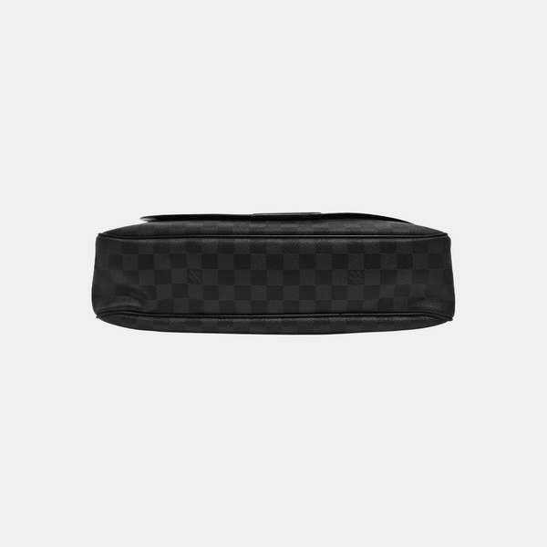 DANIEL MM Damier Graphite Coated Canvas Gray