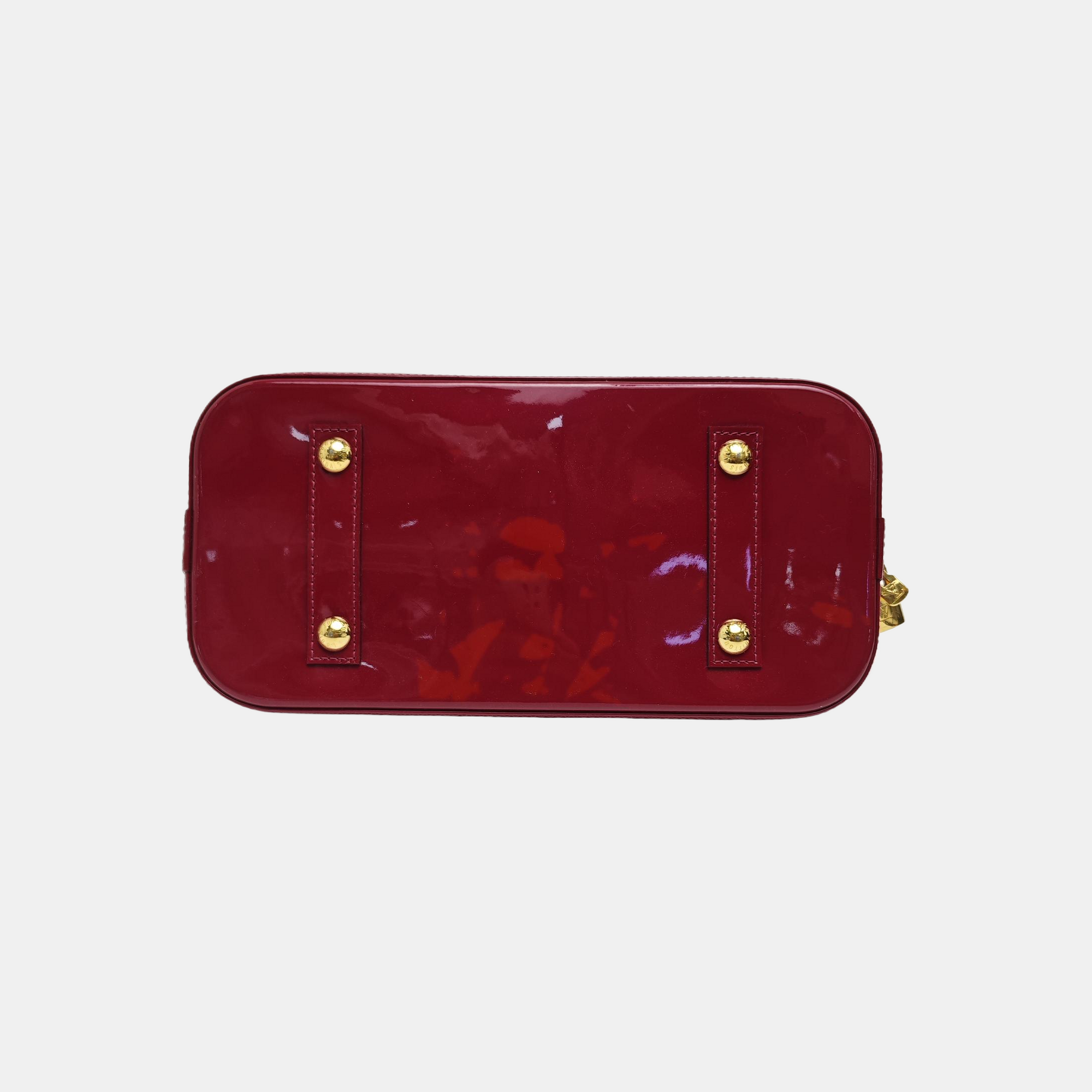 ALMA PM Patent Leather Red