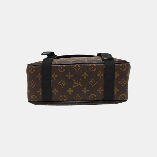 CHRISTOPHER Monogram Coated Canvas Brown