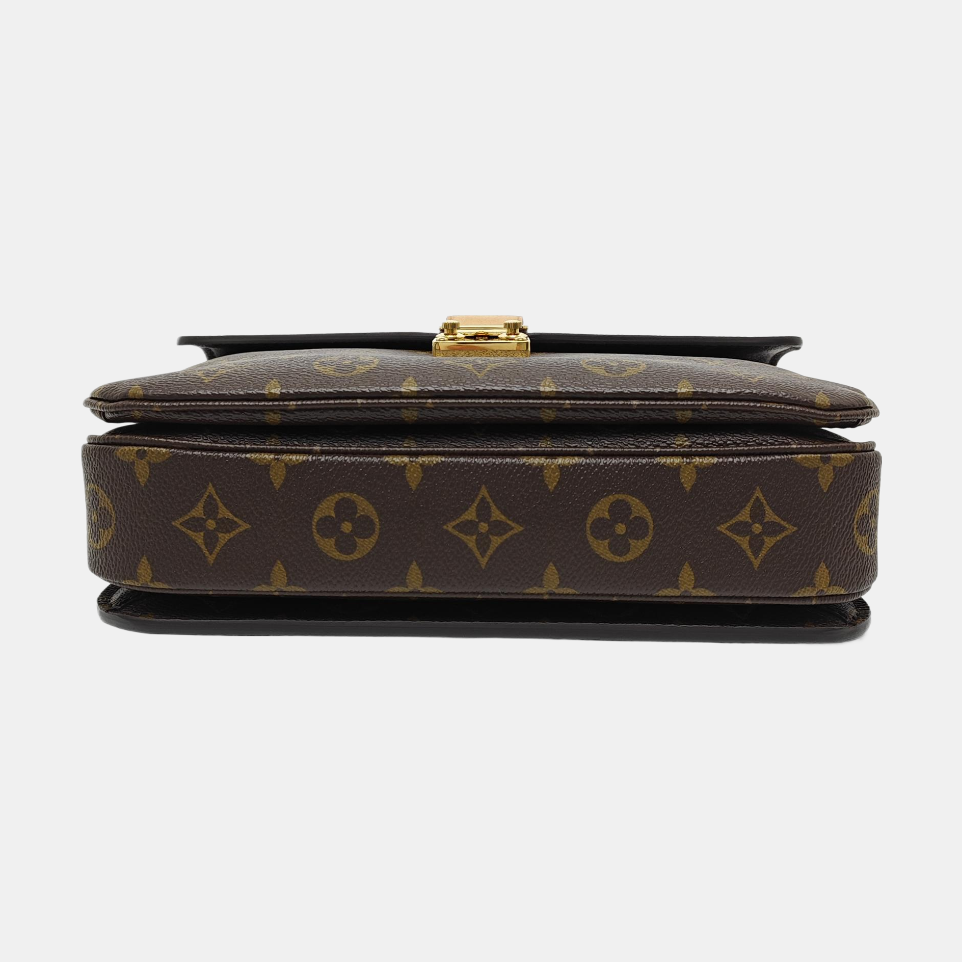 MÉTIS MM Monogram Coated Canvas Brown