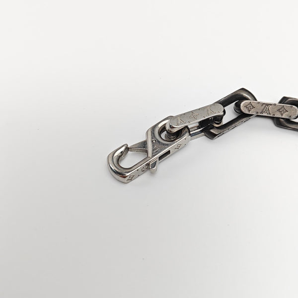 MONOGRAM CHAIN Metal Silver Bracelet