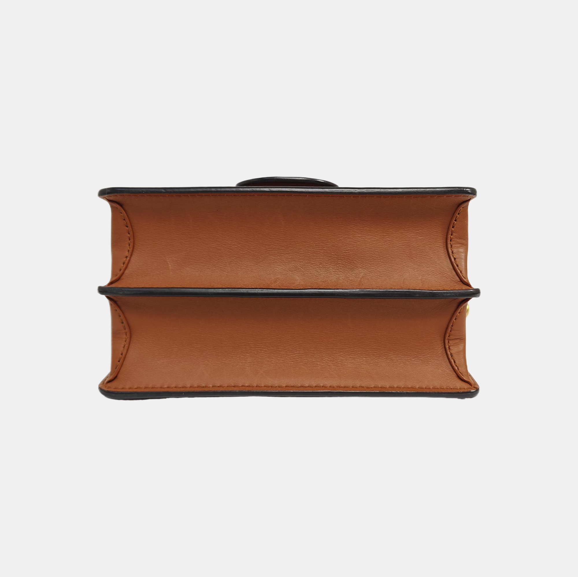 DAUPHINE Mini Coated Canvas Brown