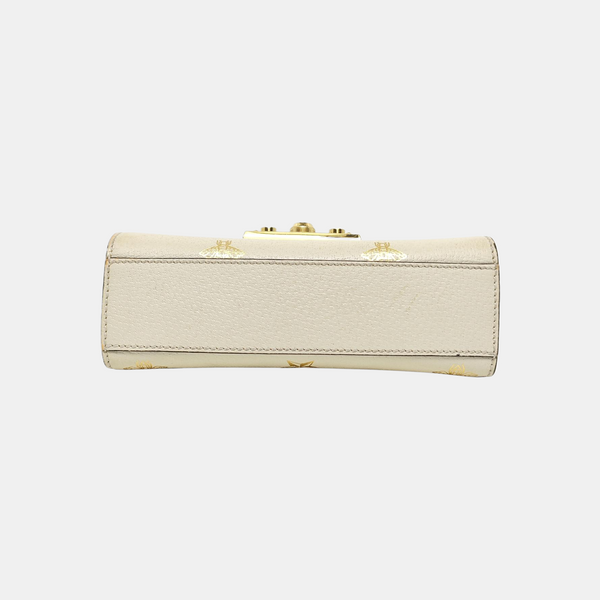 Padlock Small Calfskin White