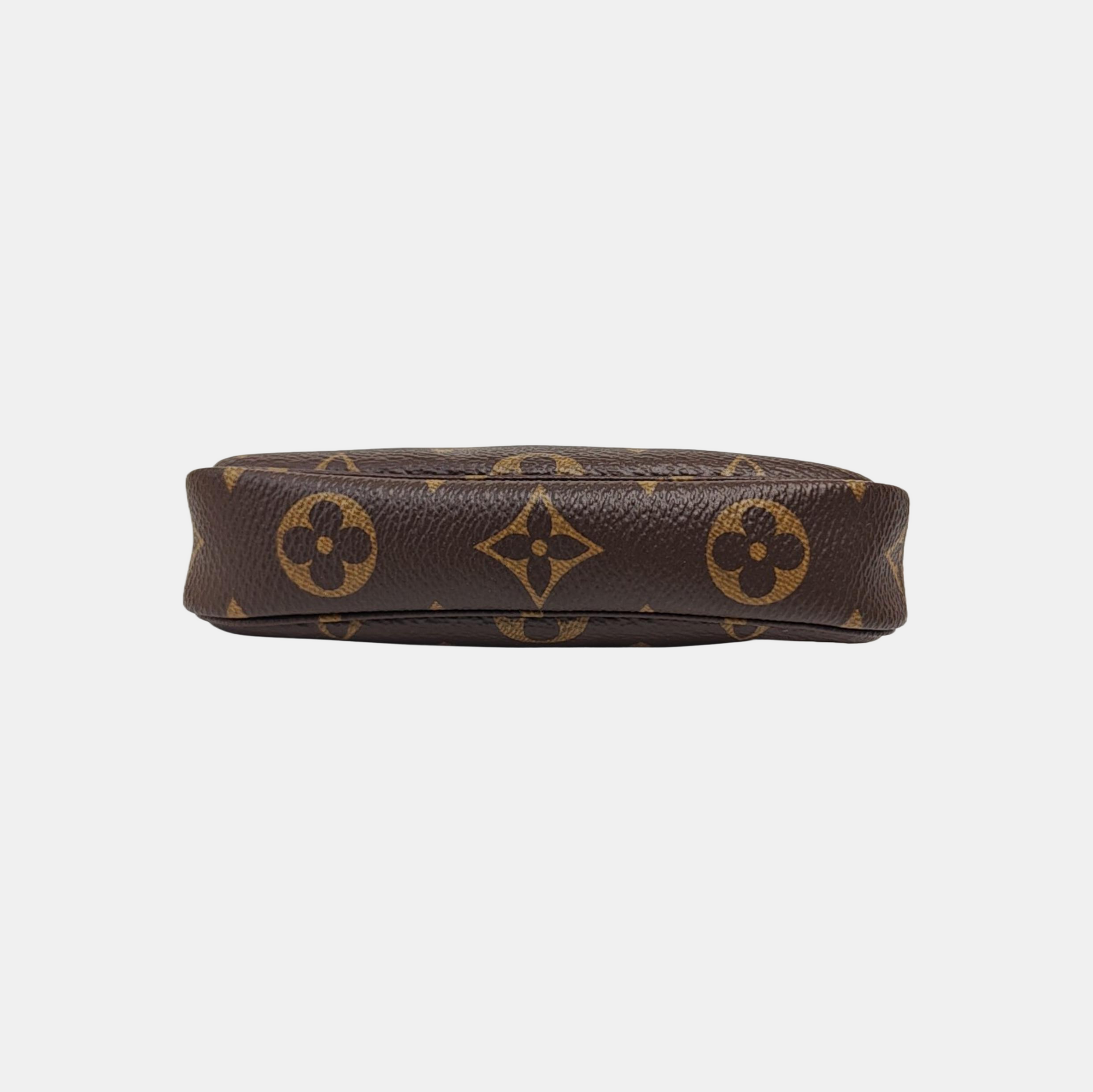 ACCESSOIRES Mini Monogram Coated Canvas Brown