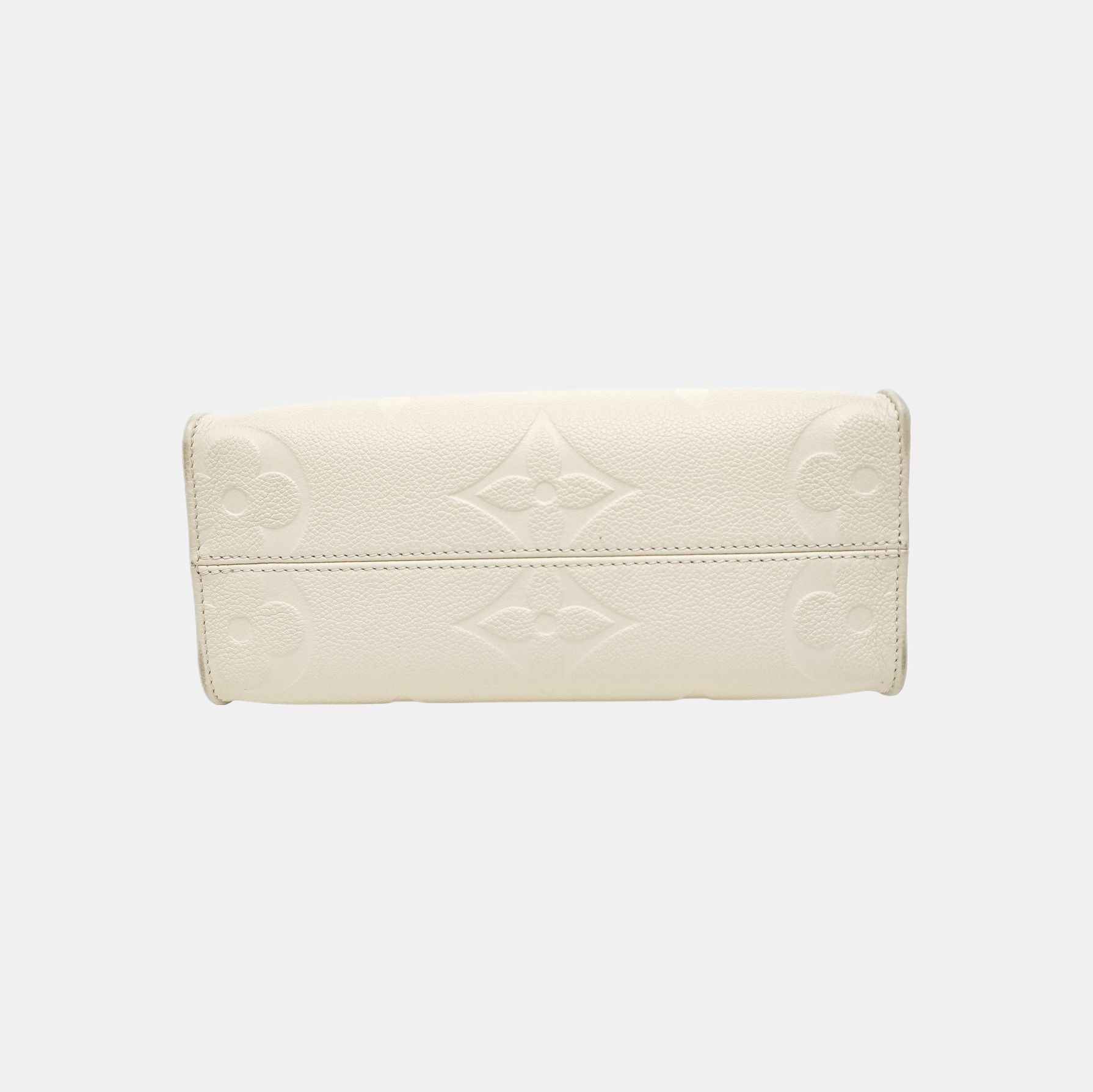 ONTHEGO PM Monogram Calfskin Beige