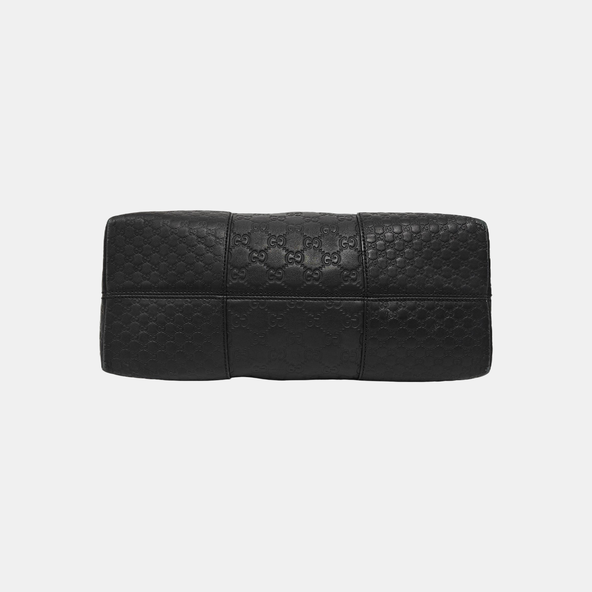 Bree Monogram Calfskin Black