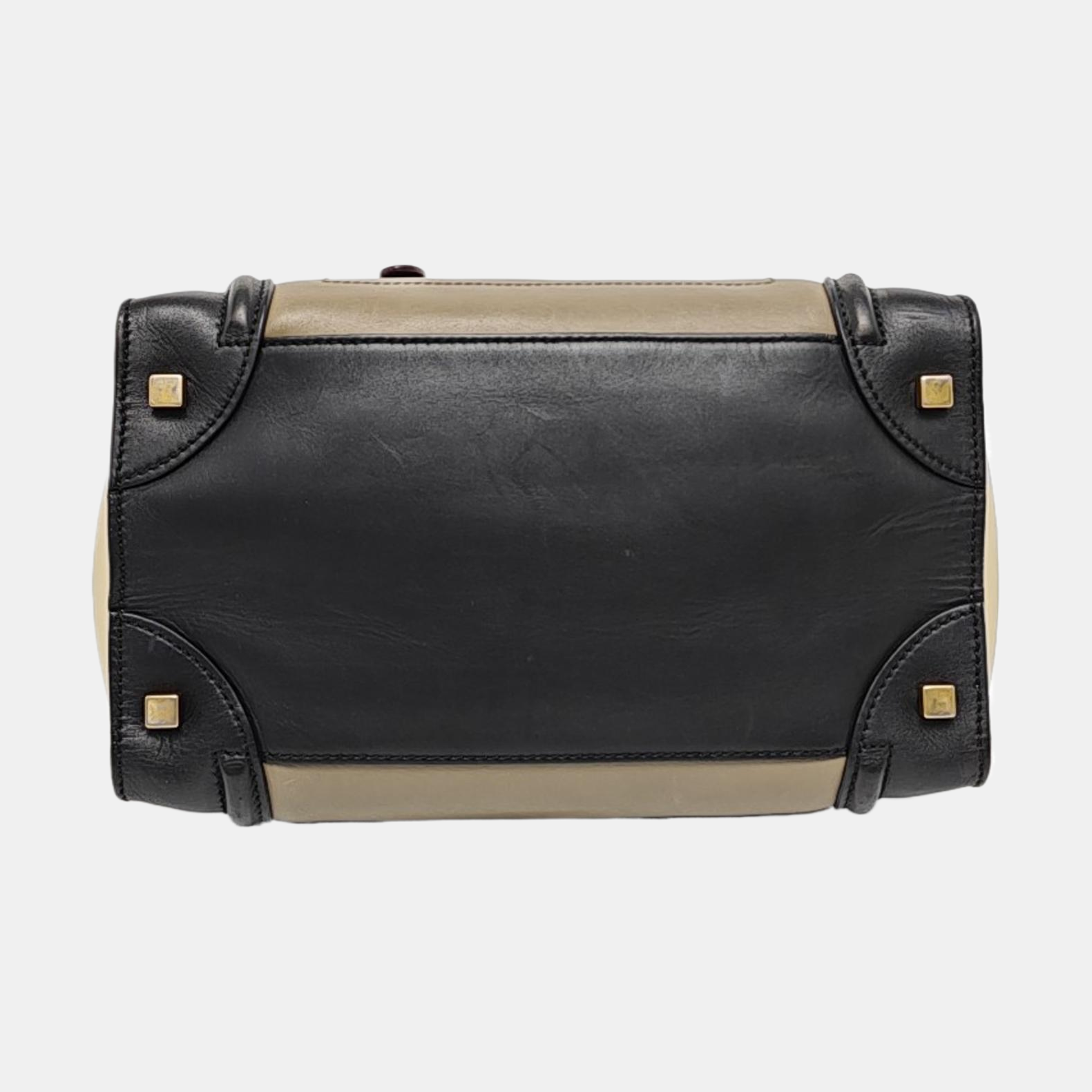 Authenticated pre-owned  LUGGAGE Mini Calfskin Multicolor - Tote Bag at Looply