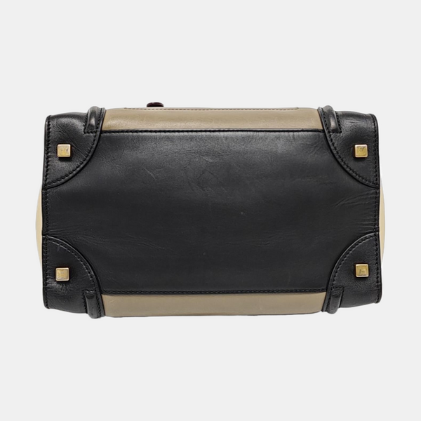 Authenticated pre-owned  LUGGAGE Mini Calfskin Multicolor - Tote Bag at Looply
