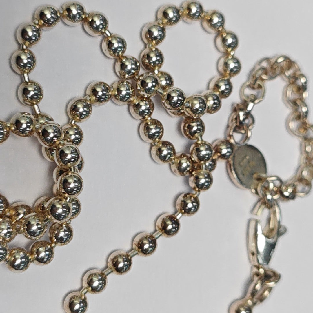 Interlocking G 925 Sterling Silver Necklace