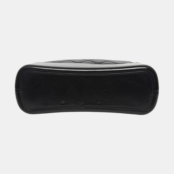 GABRIELLE New Medium Quilted Calfskin Black