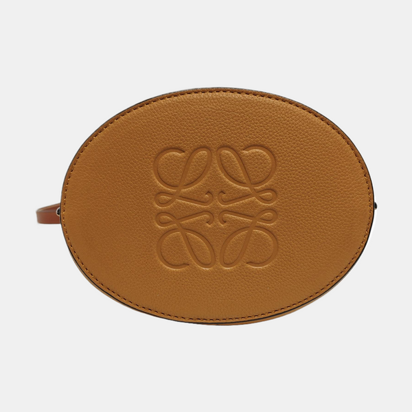 Authenticated pre-owned  Gate Calfskin Brown - Bucket Bag at Looply