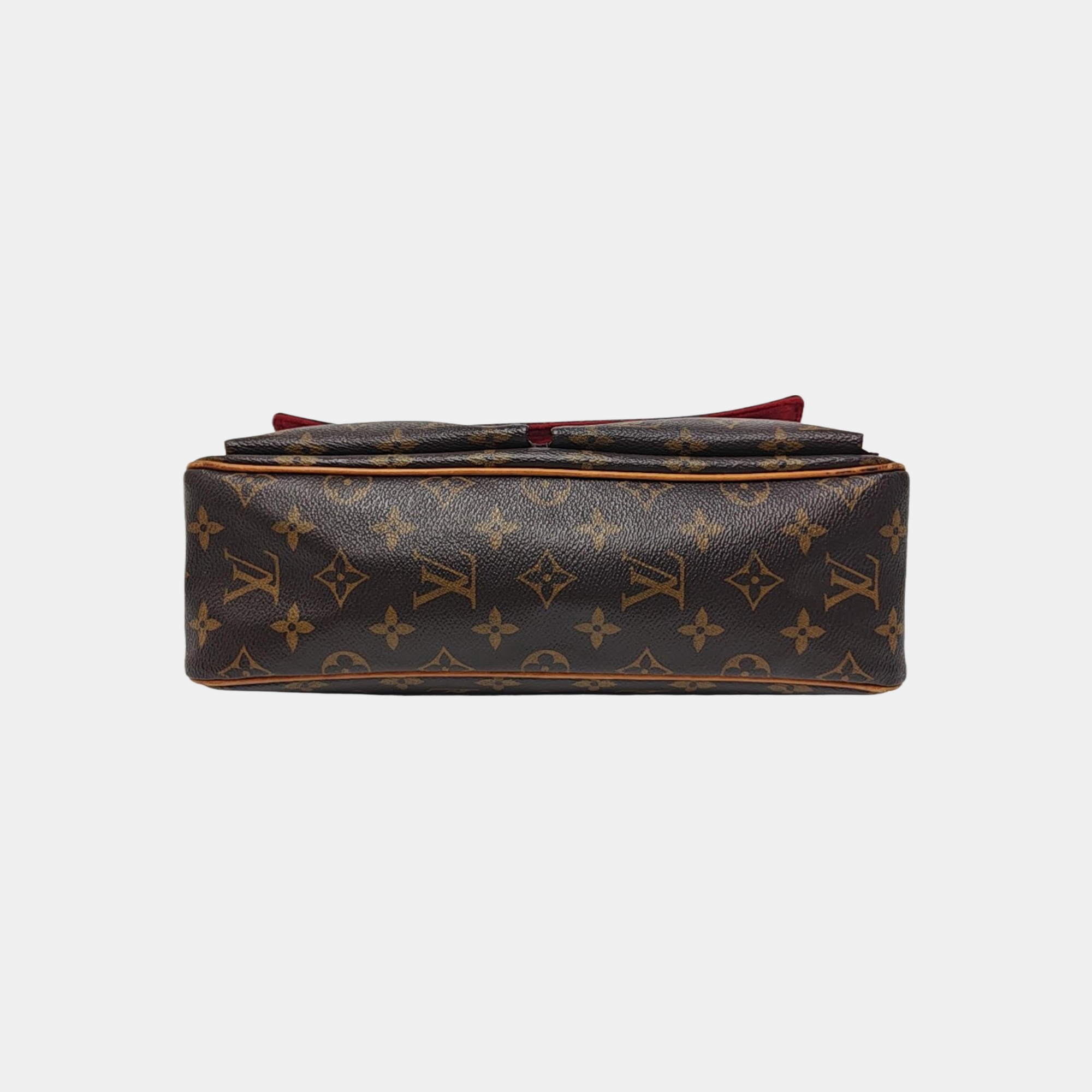 VIVA CITE Monogram Coated Canvas Brown