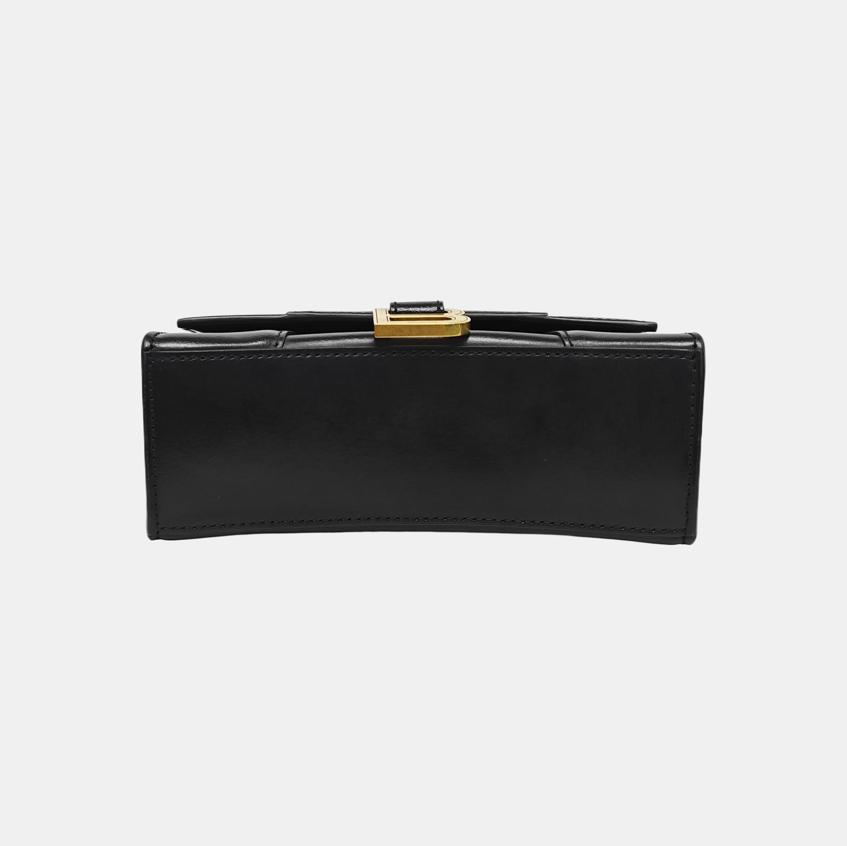 Hourglass XS Calfskin Black