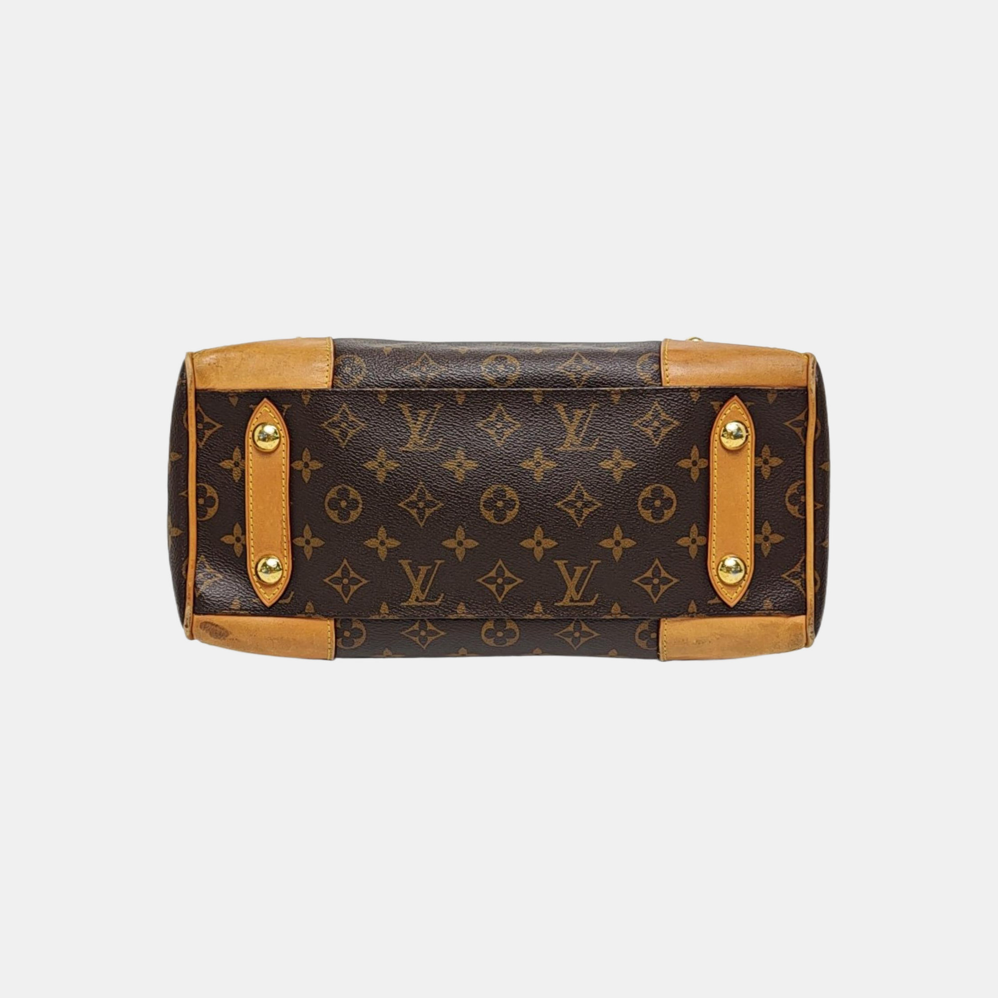 RETIRO NM Monogram Coated Canvas Brown