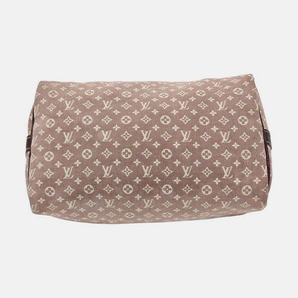 Authenticated pre-owned  SPEEDY Monogram Canvas Pink - Top Handle Bag at Looply