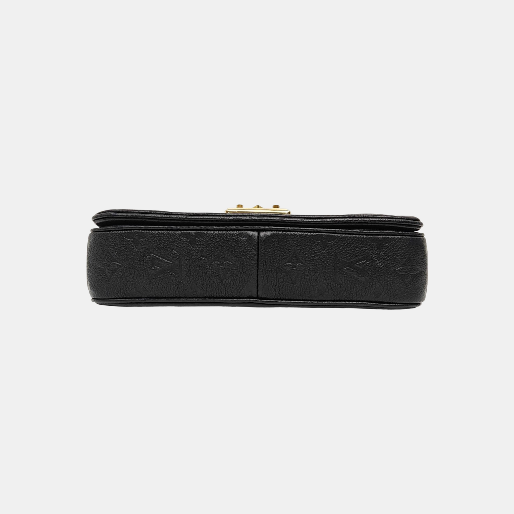MARCEAU Monogram Calfskin Black