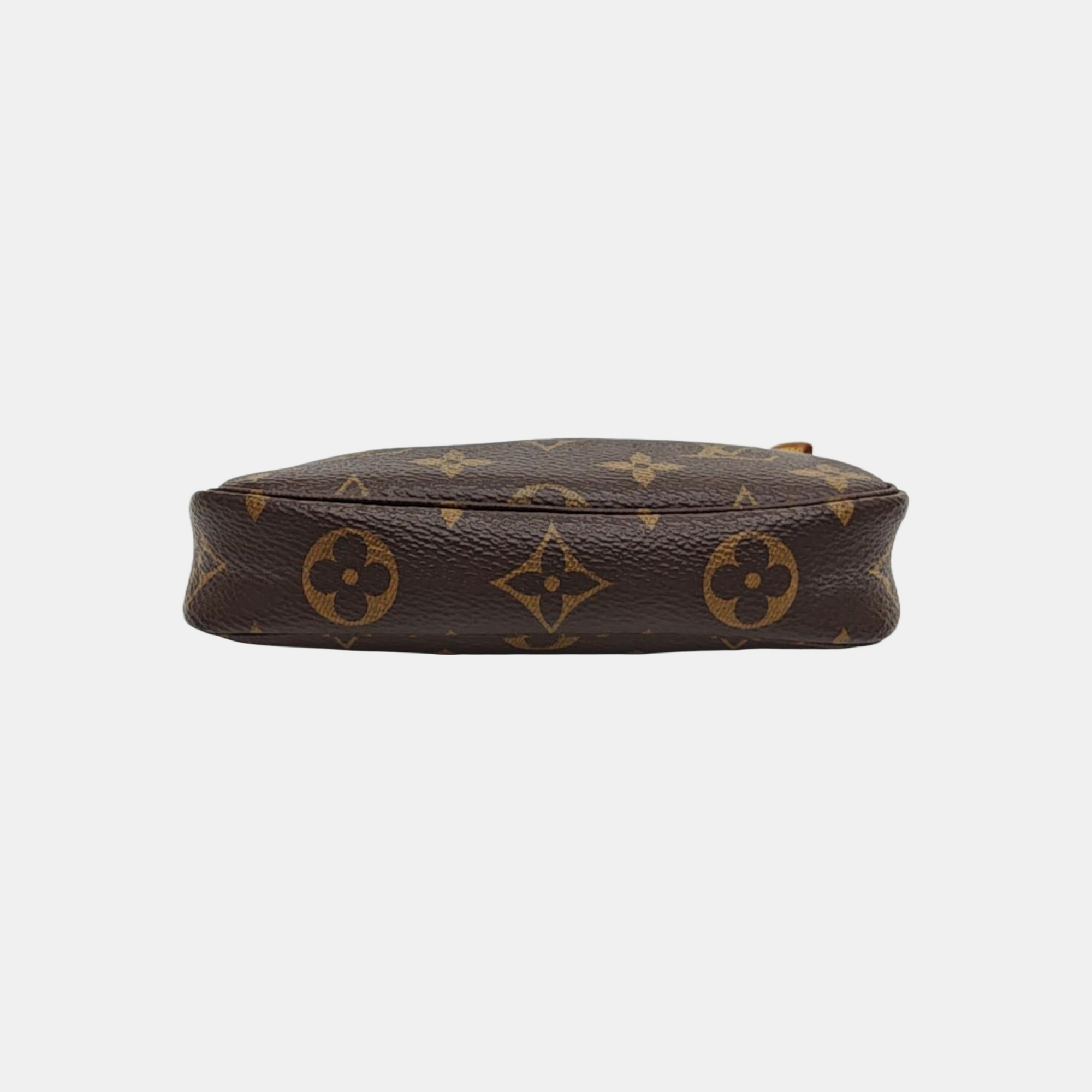 ACCESSOIRES Mini Monogram Coated Canvas Brown
