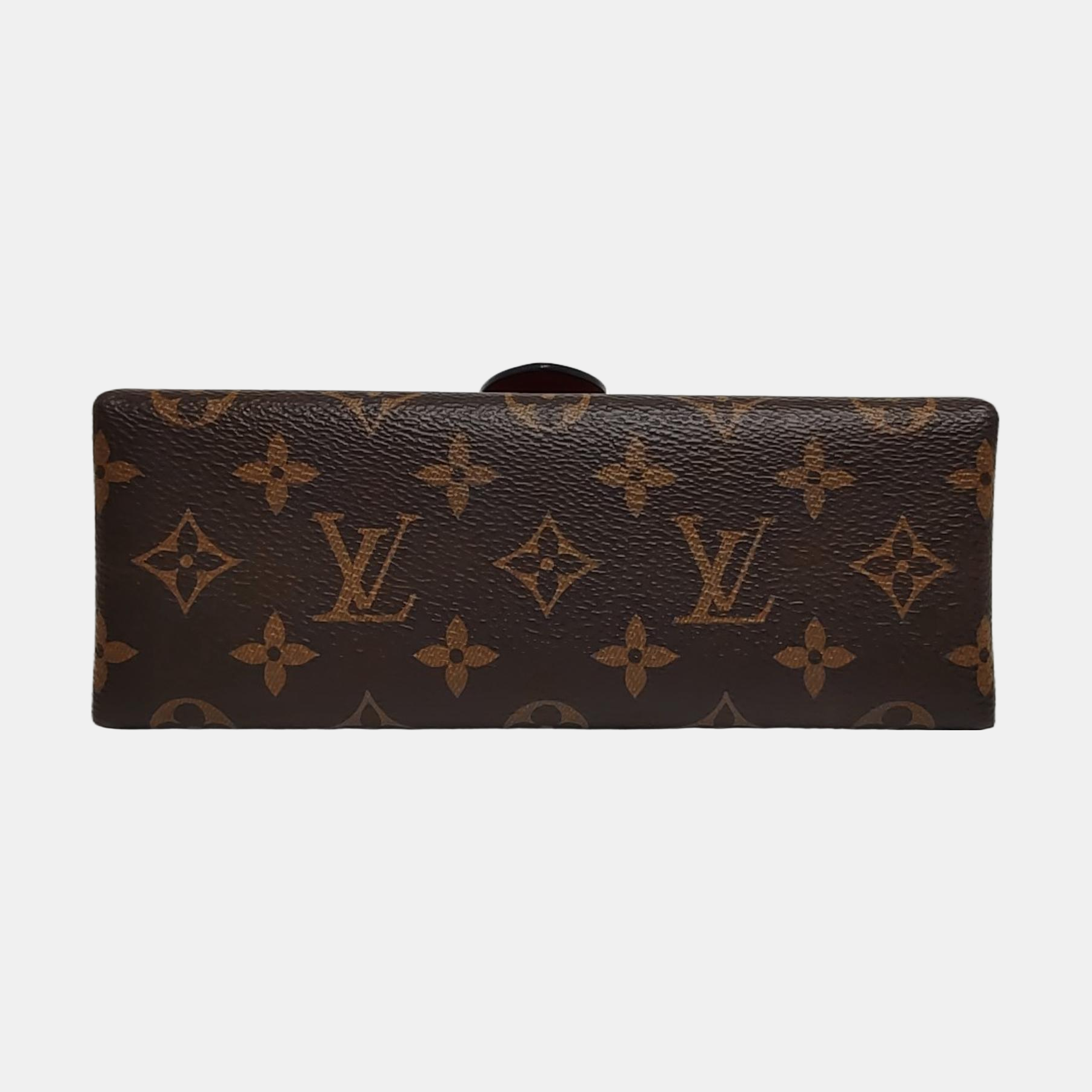 Authenticated pre-owned  LOCKY BB Monogram Coated Canvas Red - Shoulder Bag at Looply