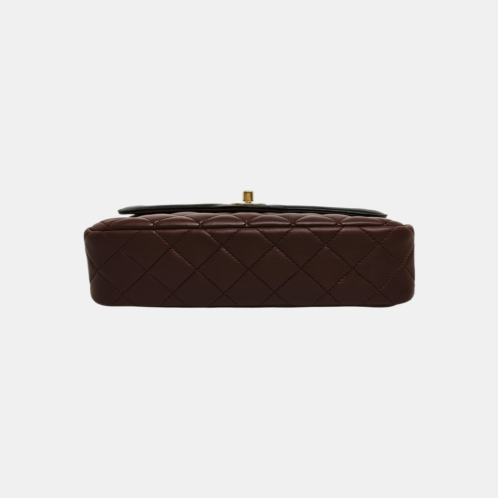 Quilted Lambskin Red