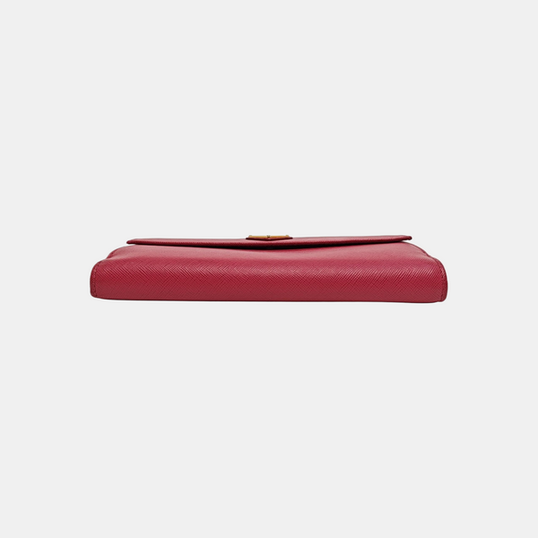 Calfskin Wallet Red