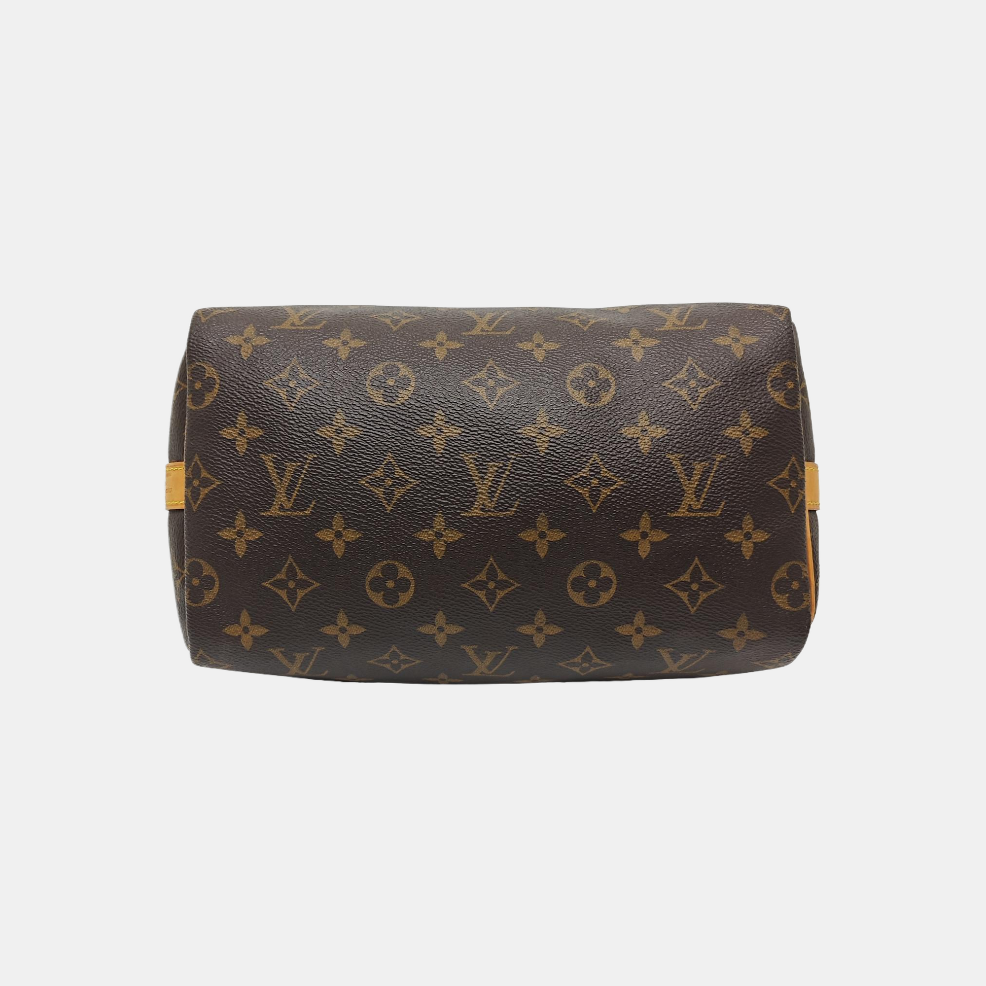 SPEEDY 25 Monogram Coated Canvas Brown