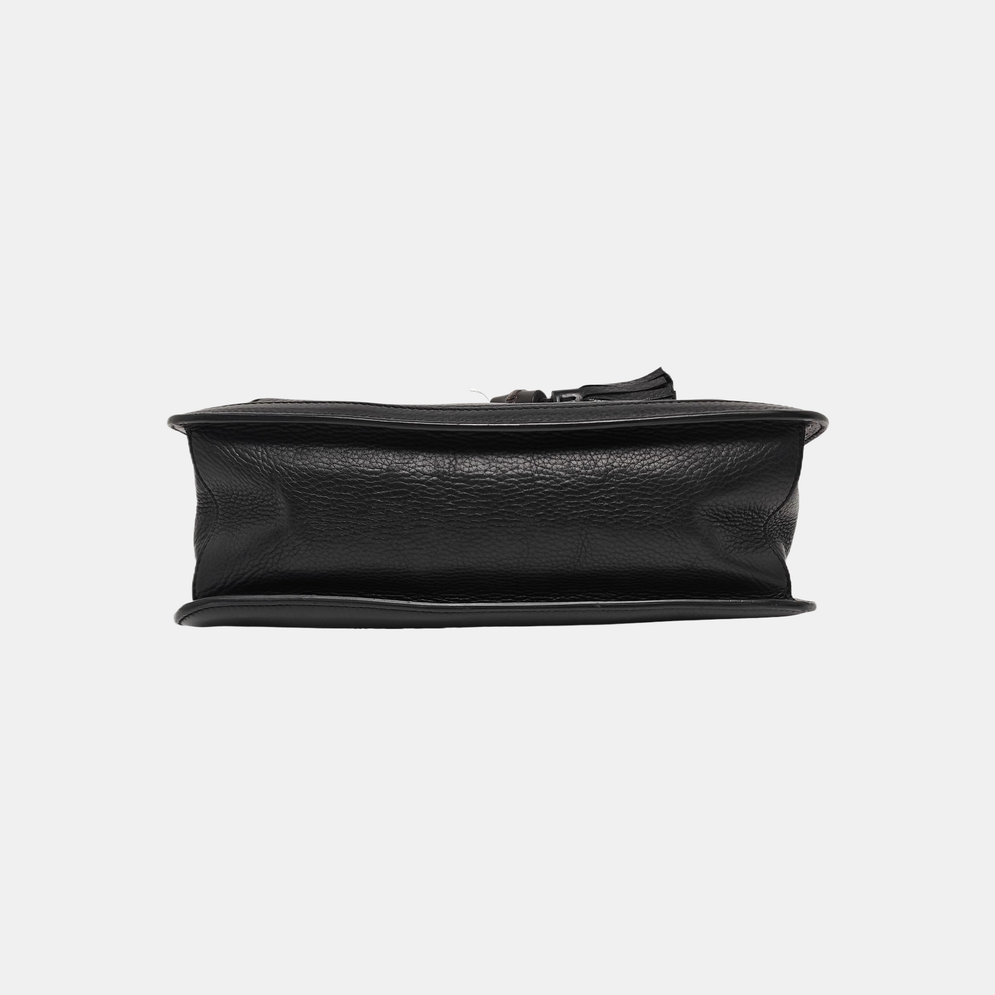 Bamboo 1947 Medium Calfskin Black