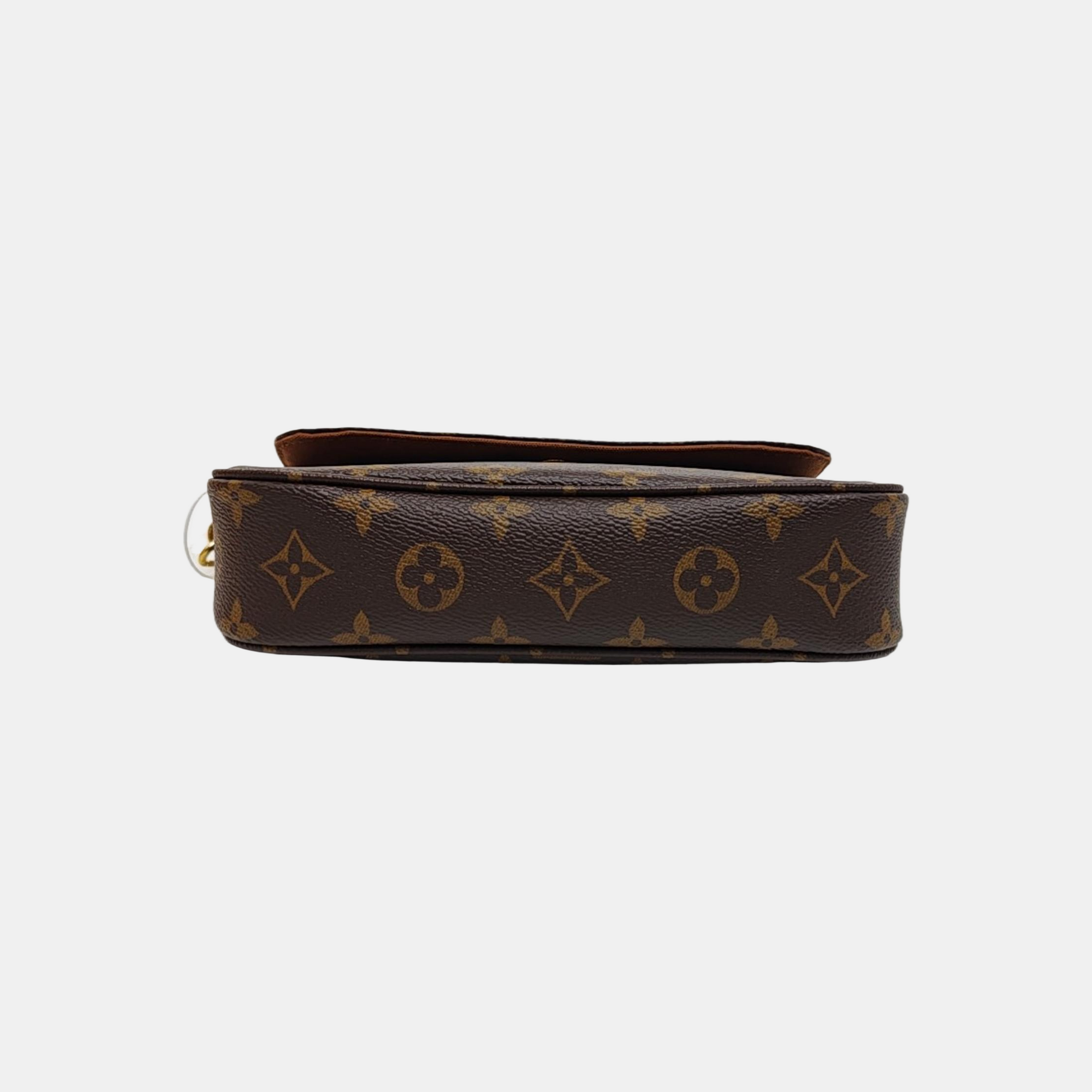 IVY Monogram Coated Canvas Brown