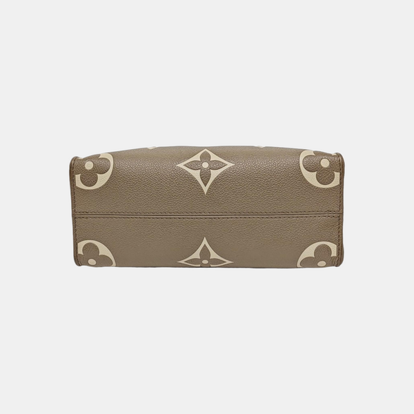ONTHEGO PM Monogram Calfskin Gray