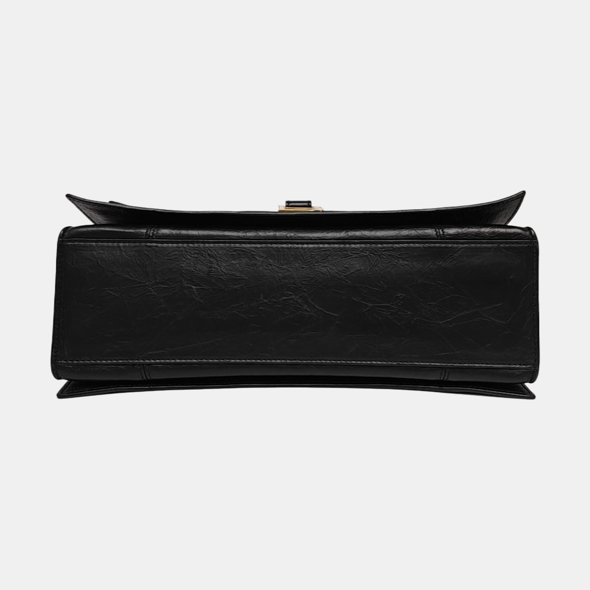 Crush Medium Calfskin Black