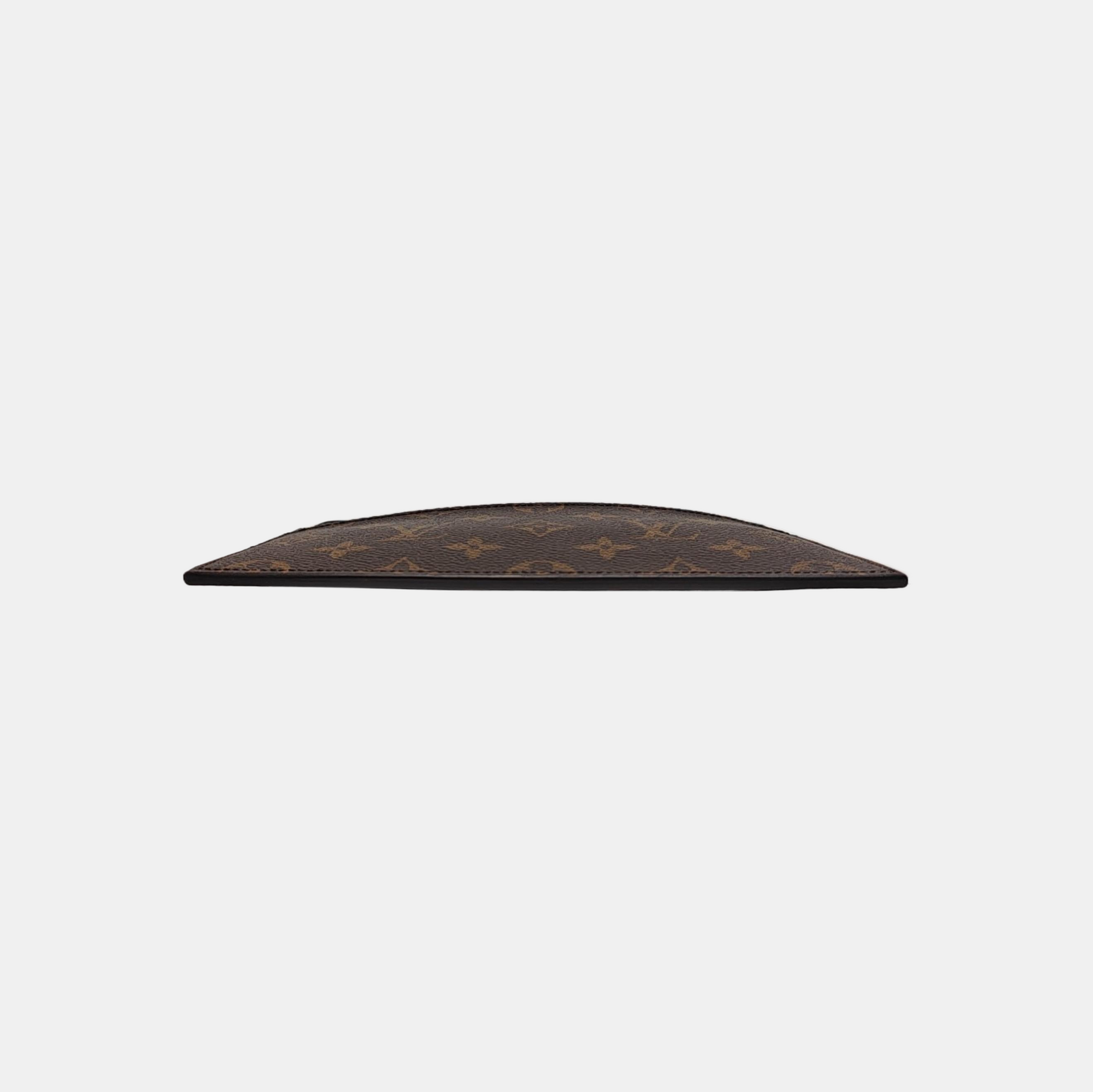 SLIM Monogram Coated Canvas Brown Wallet