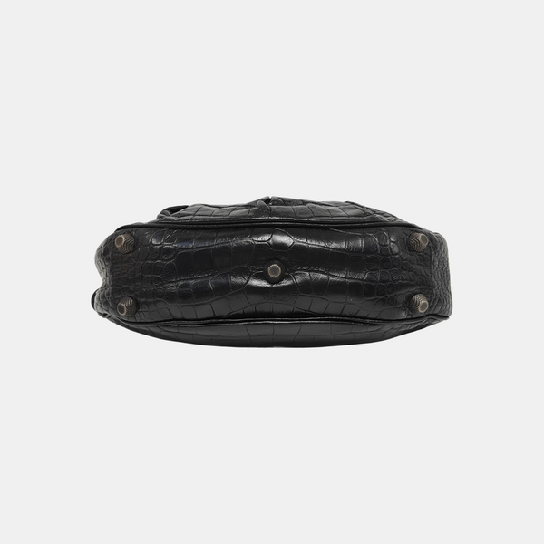 Le Cagole Mini Calfskin Black