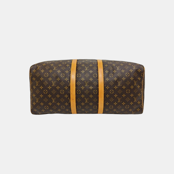 SAC SOUPLE 55 Monogram Coated Canvas Brown