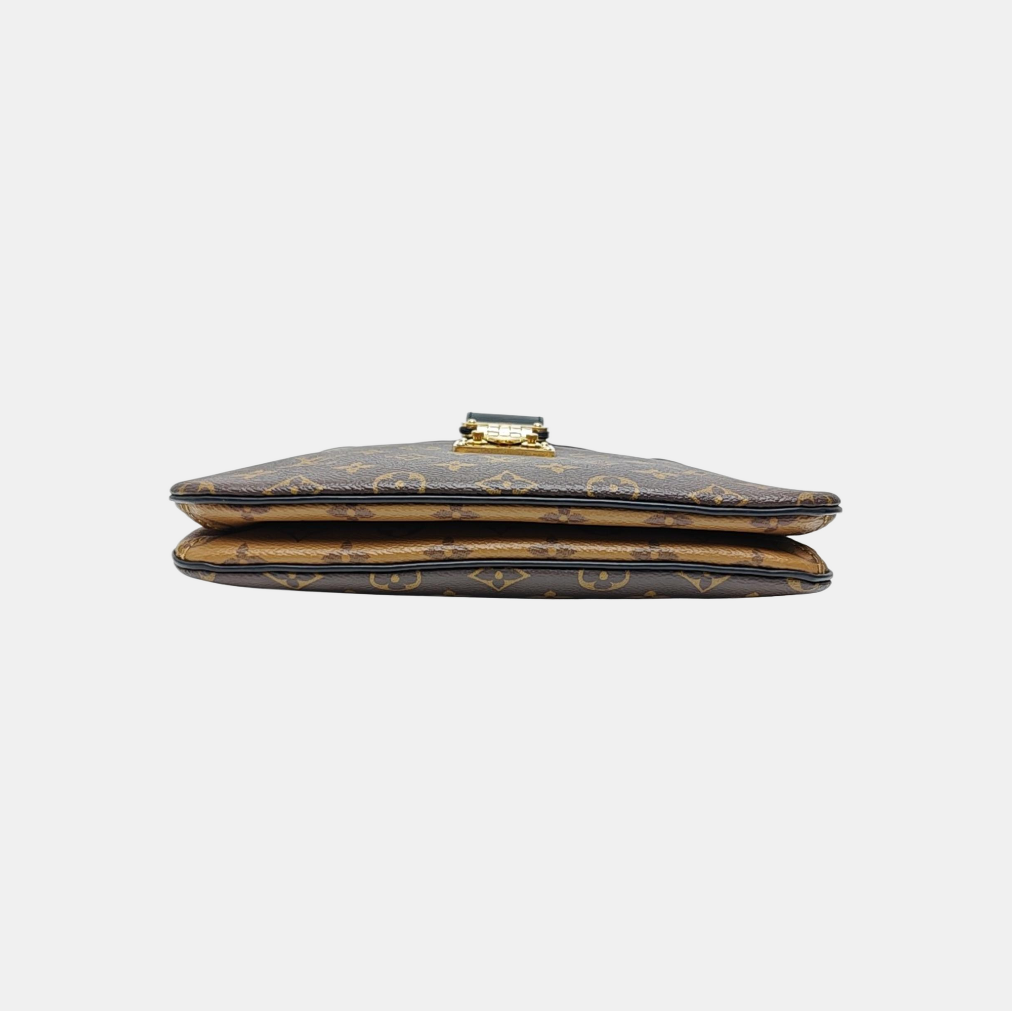 TWINNY Monogram Coated Canvas Brown