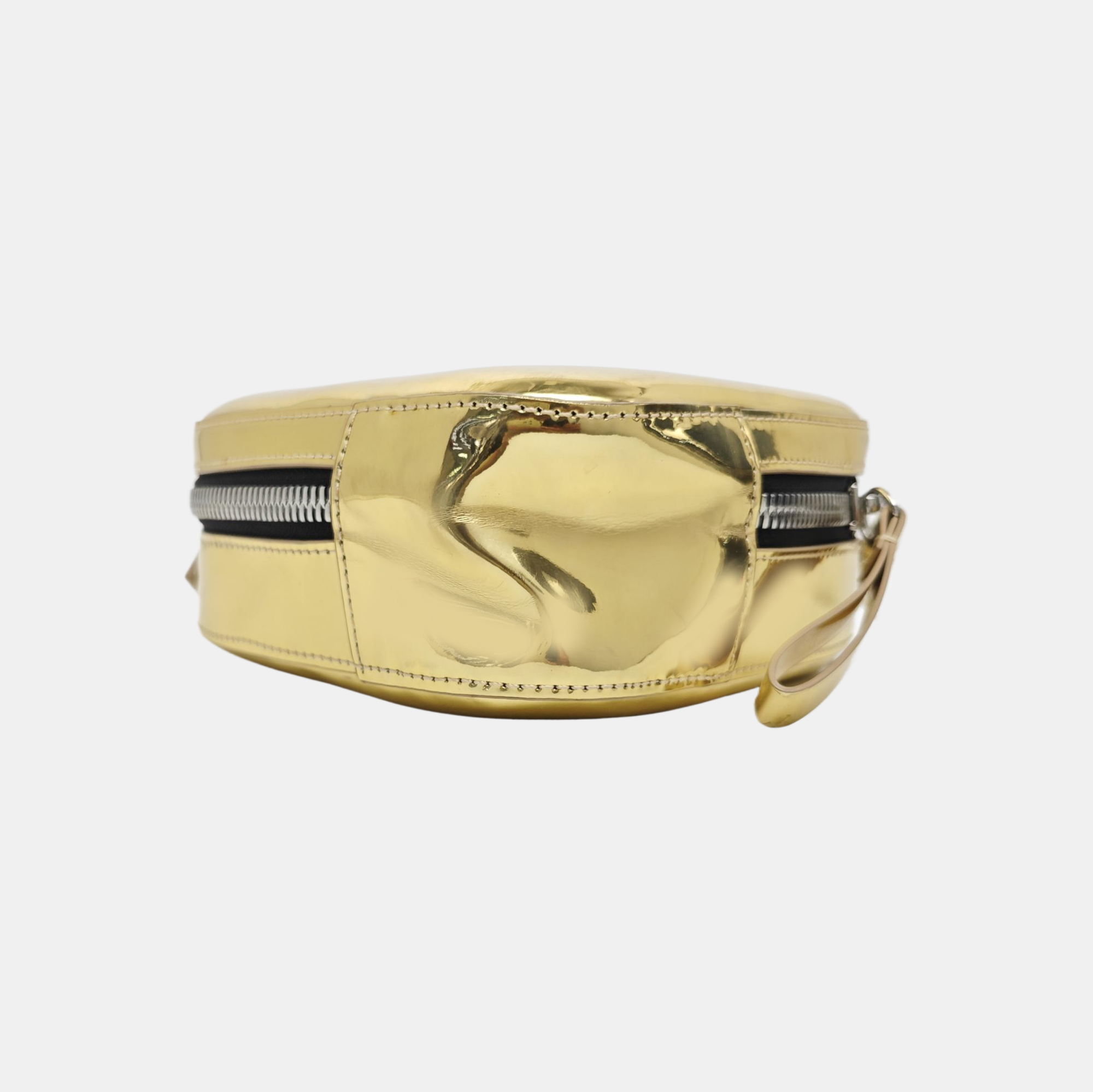 Calfskin Shoulder Bag Gold