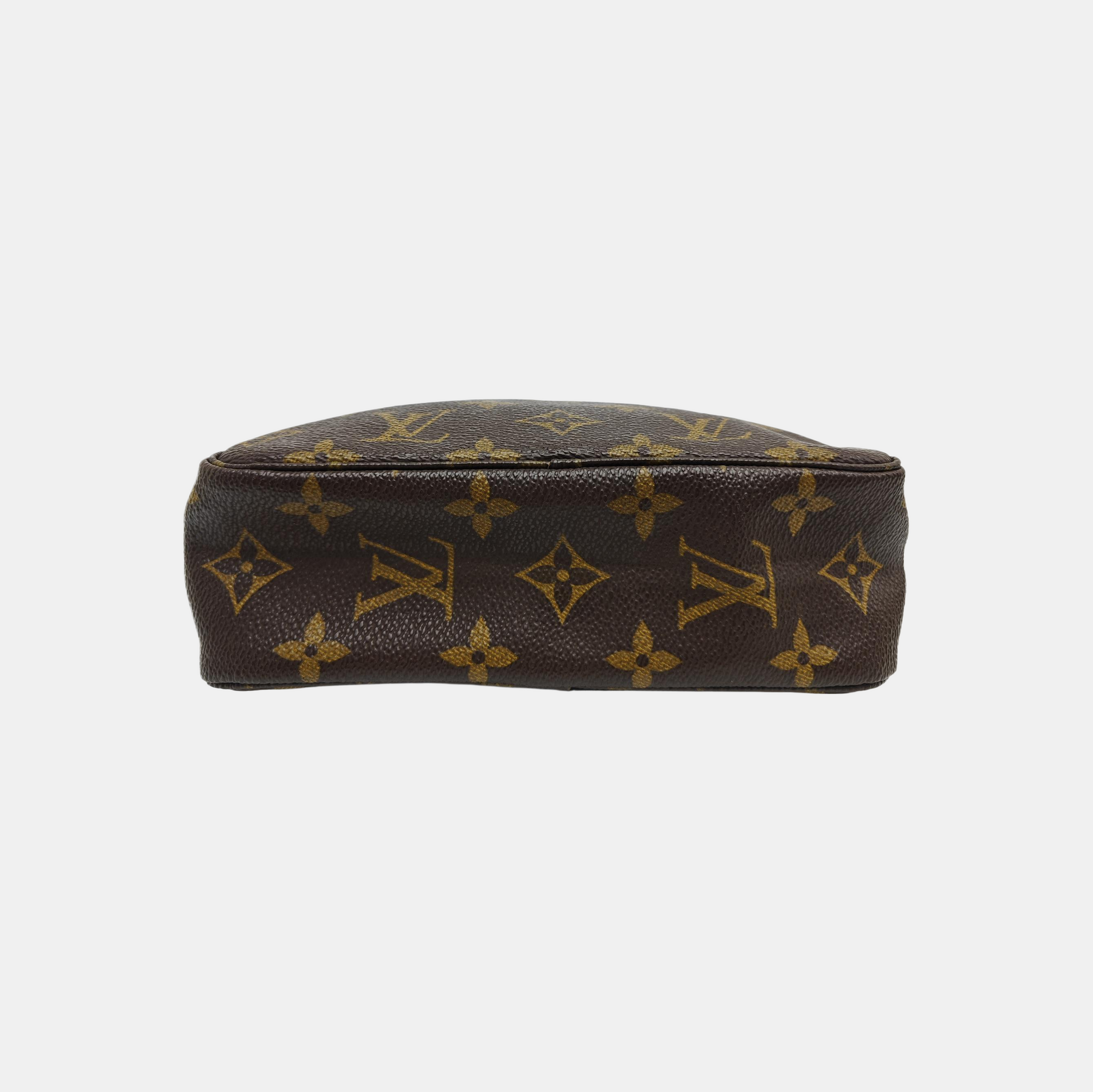 TROUSSE TOILETTE Monogram Coated Canvas Brown
