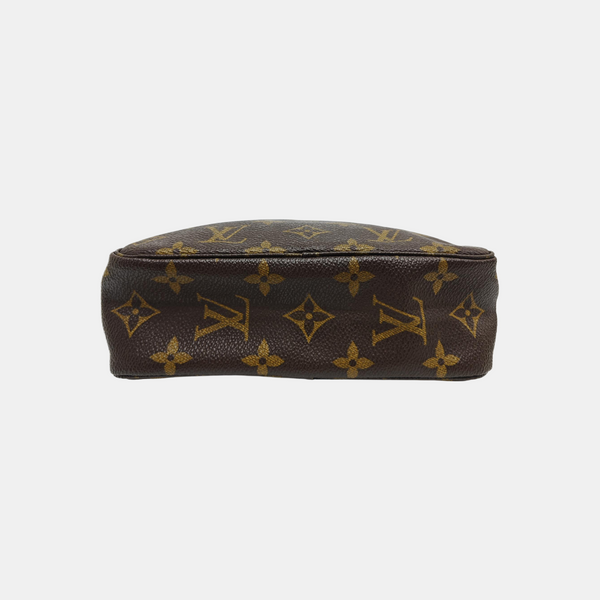 TROUSSE TOILETTE Monogram Coated Canvas Brown