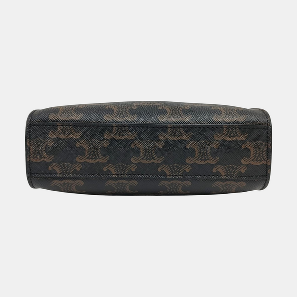 CABAS CELINE Mini Coated Canvas Brown