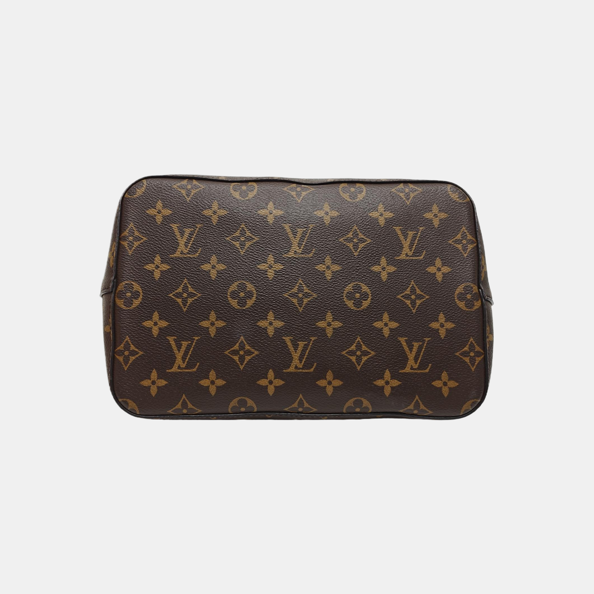 NÉONOÉ MM Monogram Coated Canvas Brown