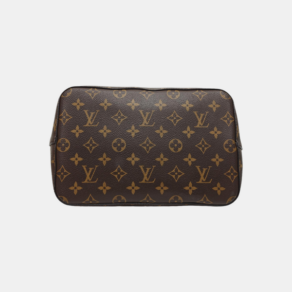 NÉONOÉ MM Monogram Coated Canvas Brown