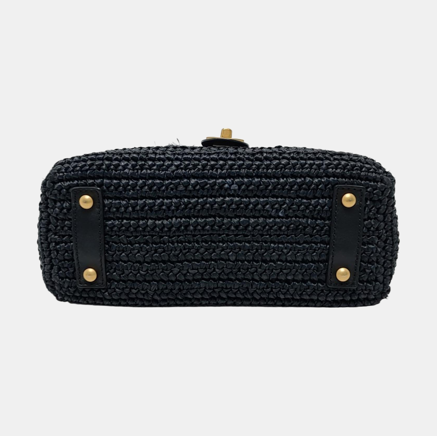 Special Material Shoulder Bag Black