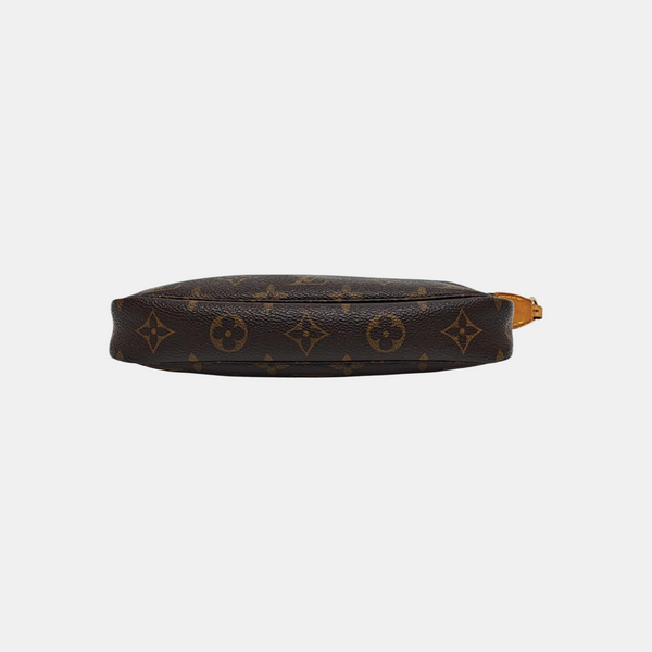 ACCESSOIRES Monogram Coated Canvas Brown