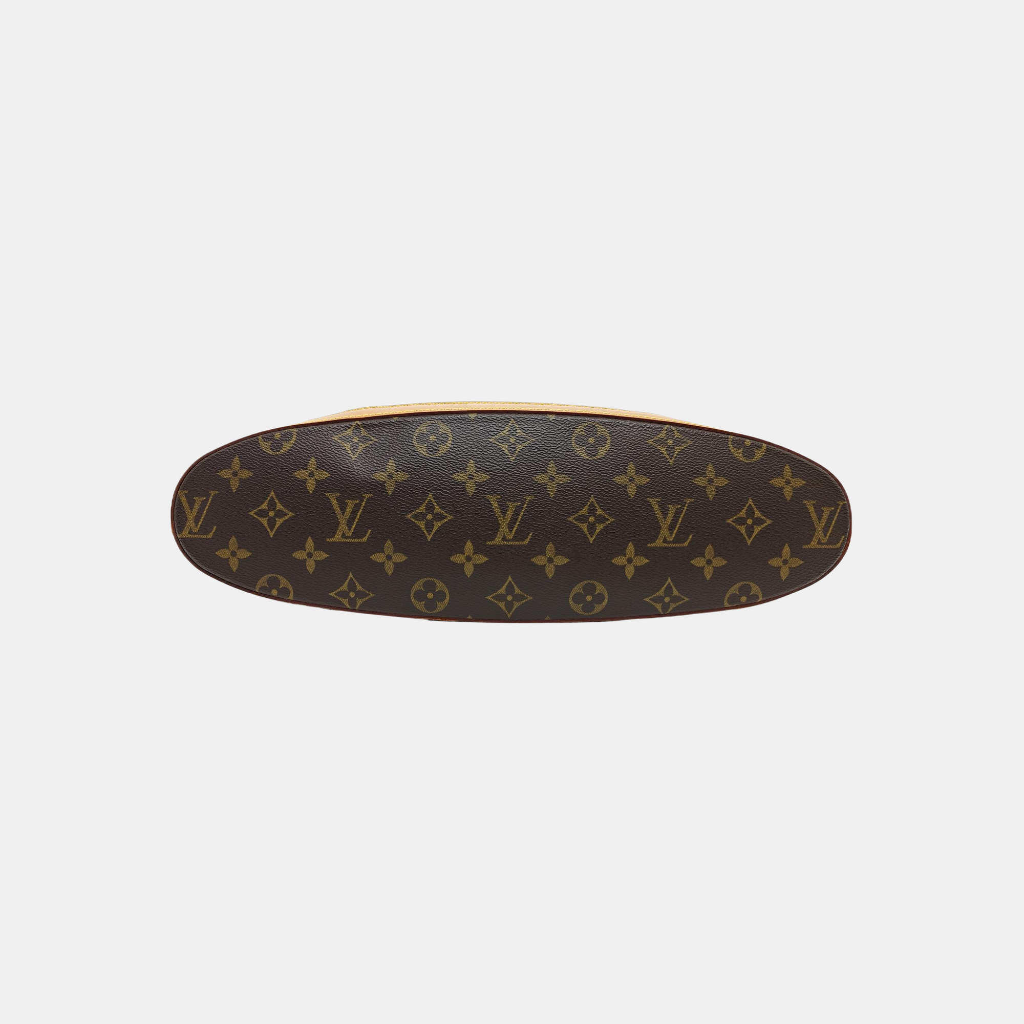 VINTAGE BABYLONE Monogram Coated Canvas Brown