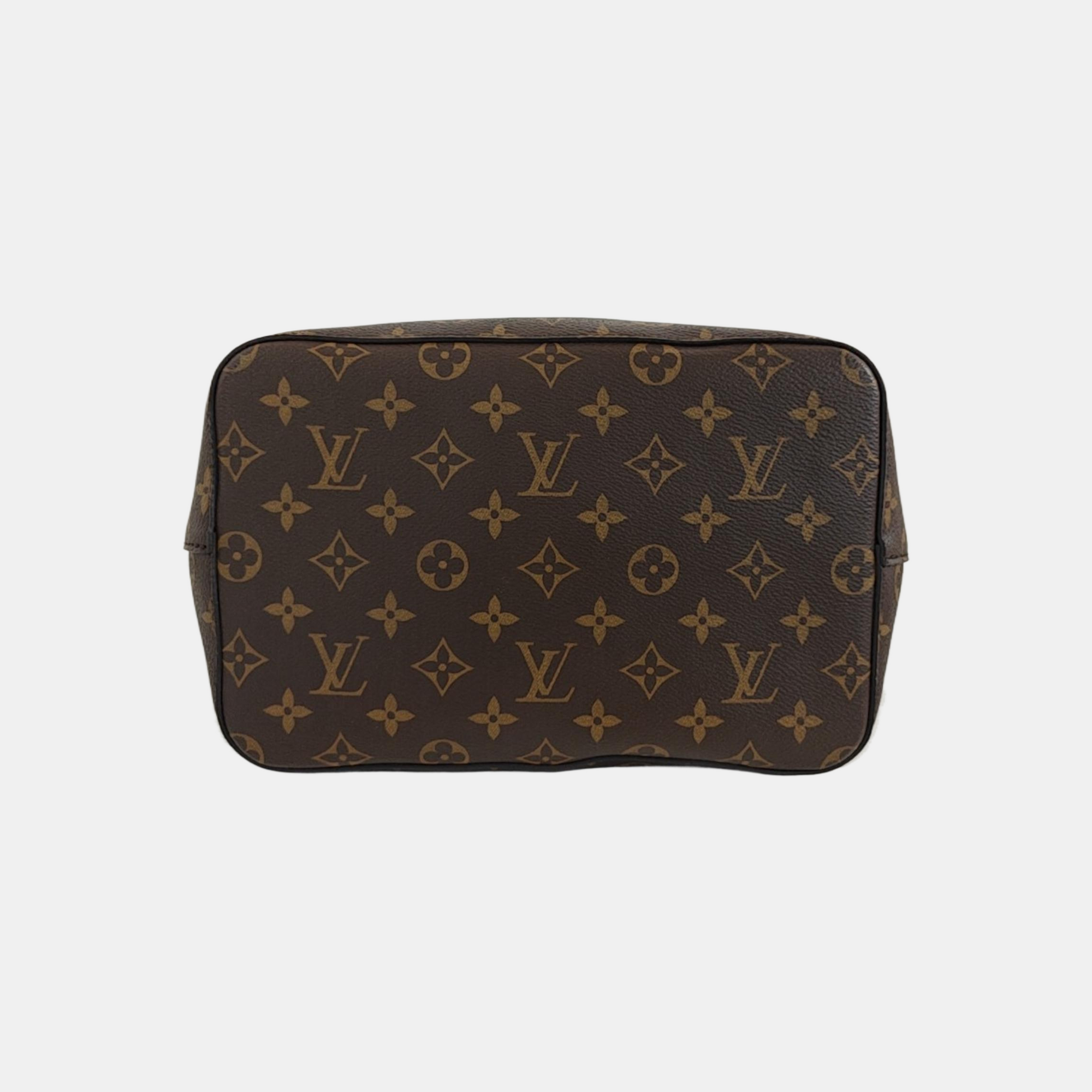 NÉONOÉ MM Monogram Coated Canvas Brown