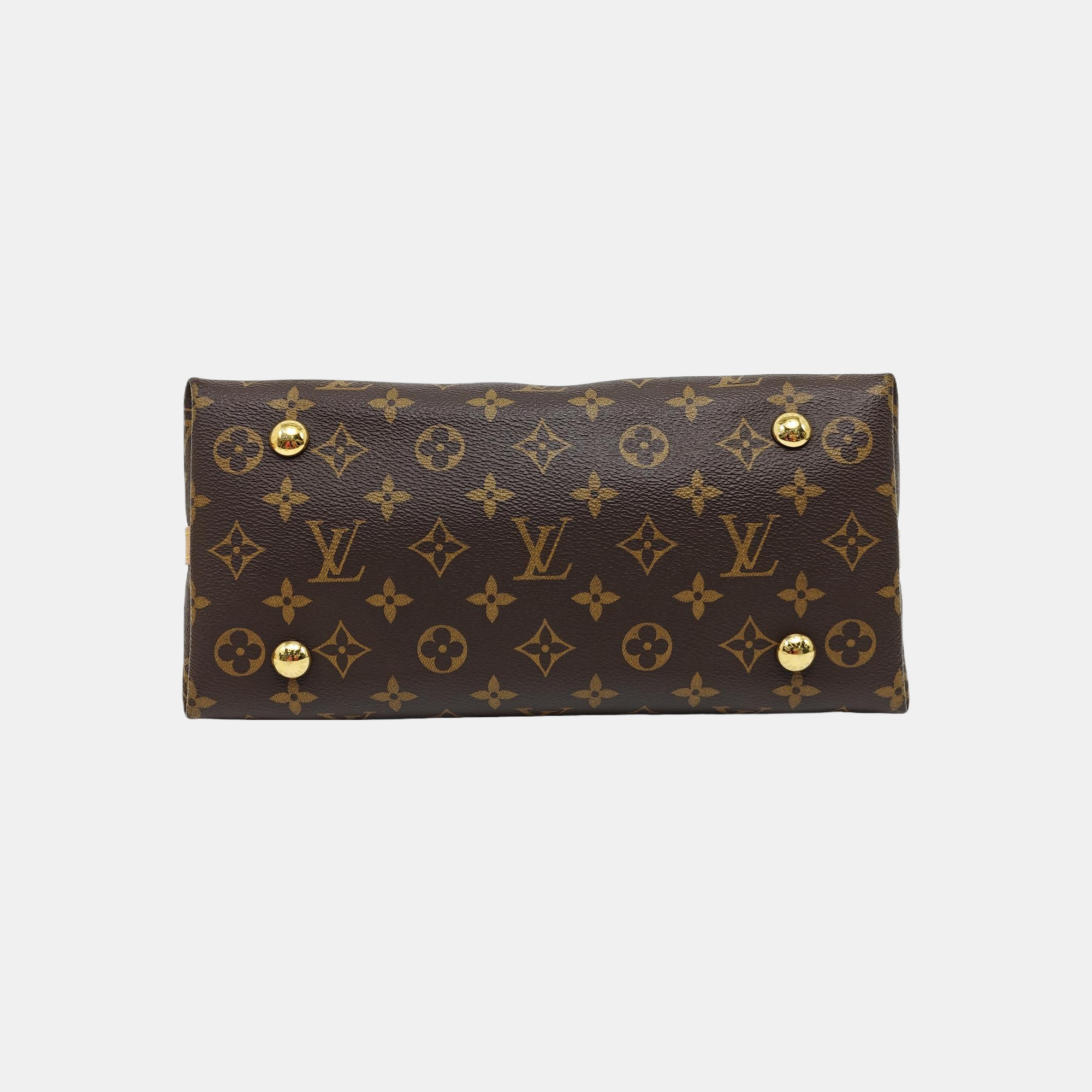 CARRYALL PM Monogram Coated Canvas Brown