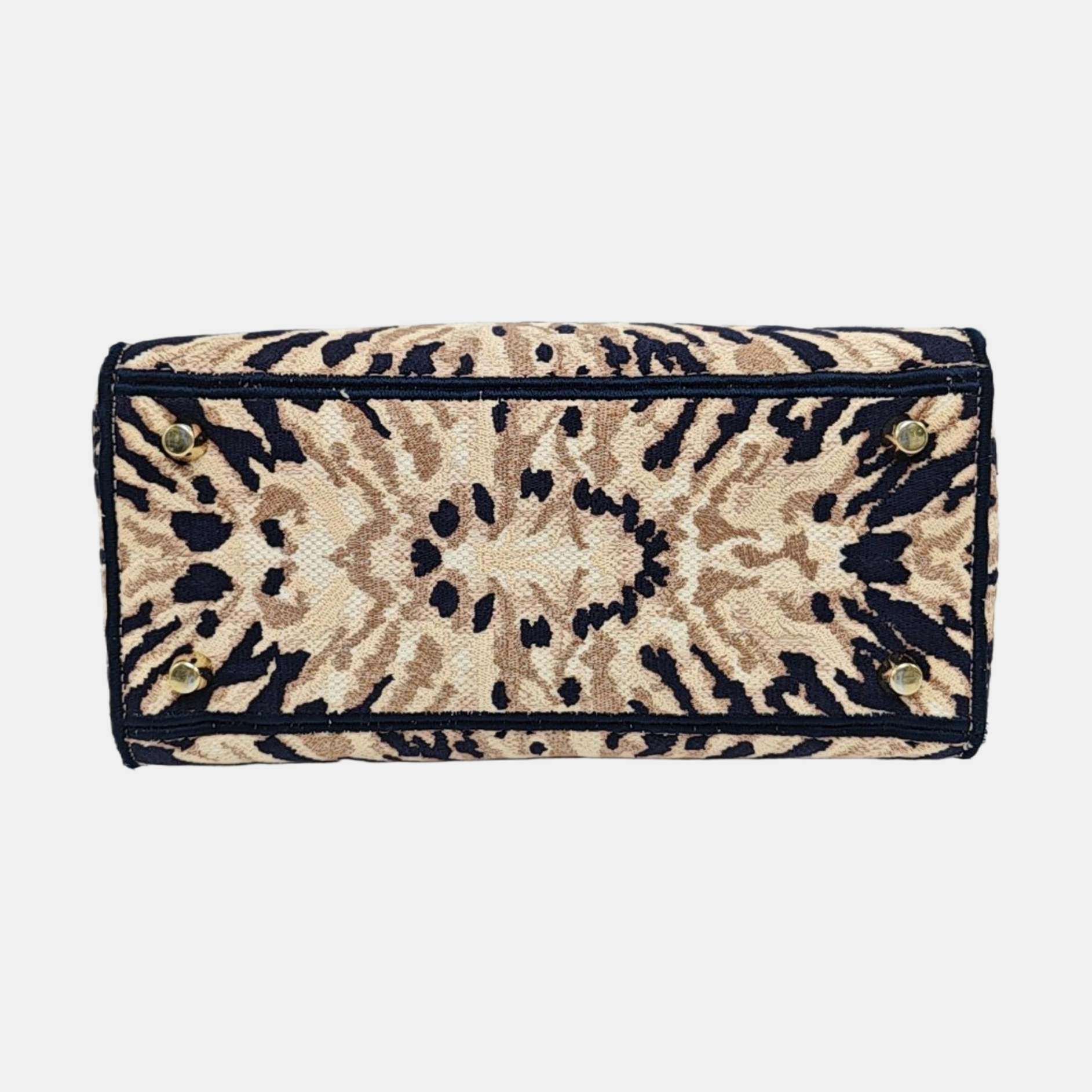 Lady D-Lite Medium Fabric Beige