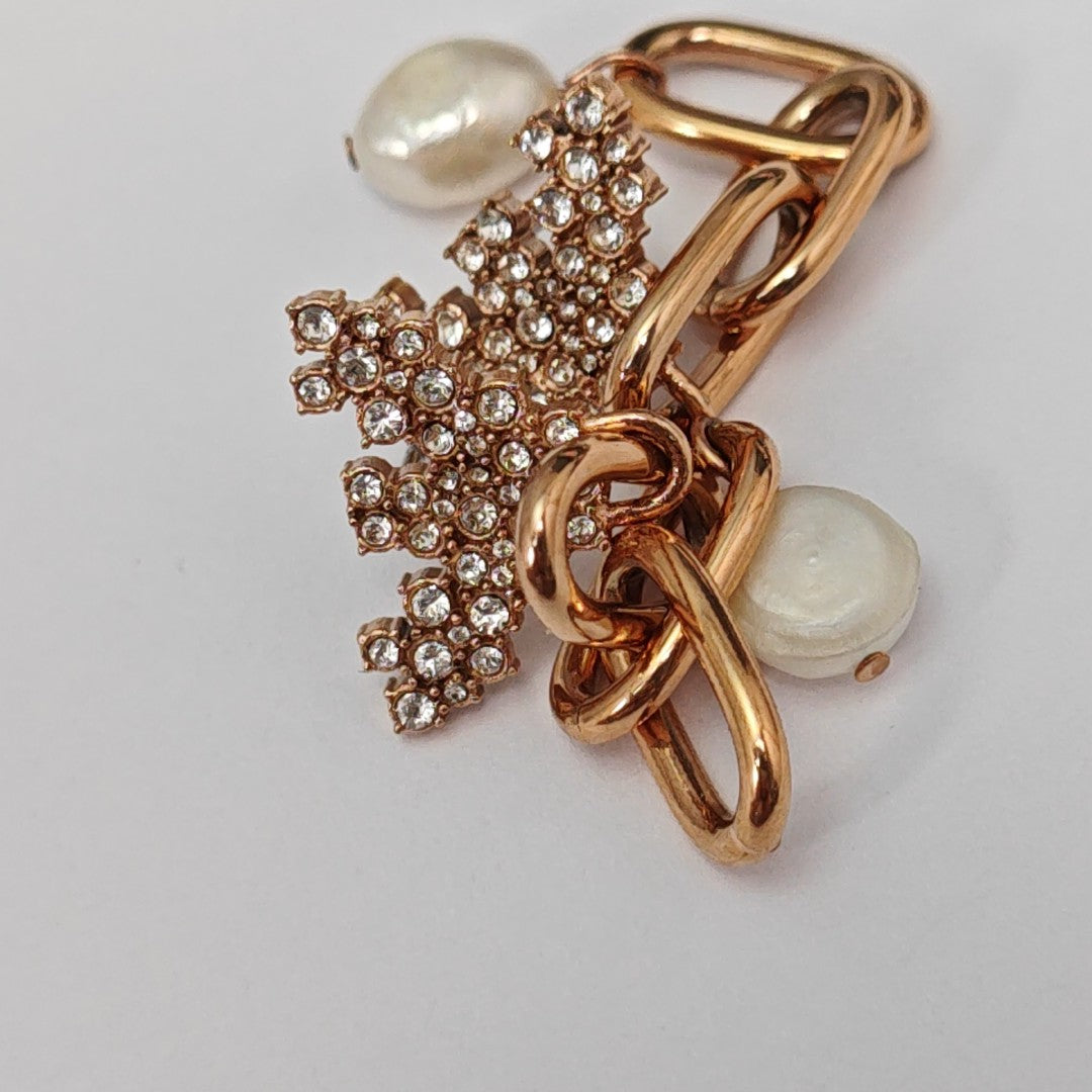 Stainless Steel Rose Gold Earrings