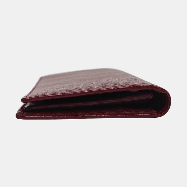 Leather Wallet Red