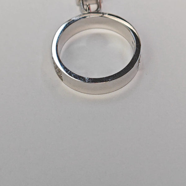 Kelly Clochette 18k White Gold Silver Ring EU 51